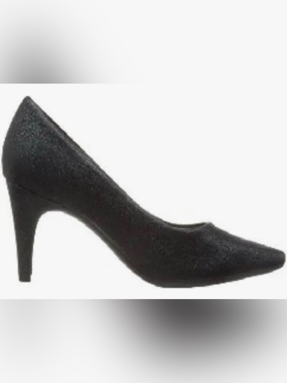 AEROSOLES Exquisite Black Sparkle Pumps NIB Sz 10